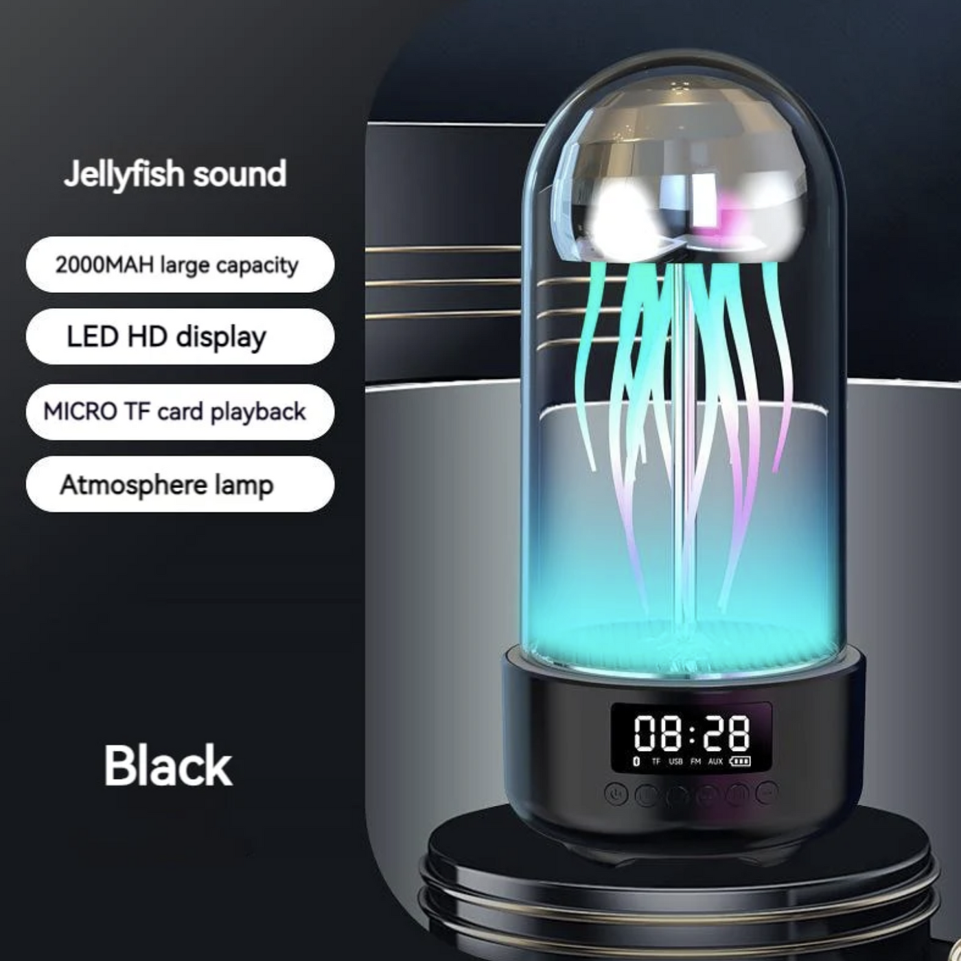 Jellyfish Bluetooth Speaker Lamp