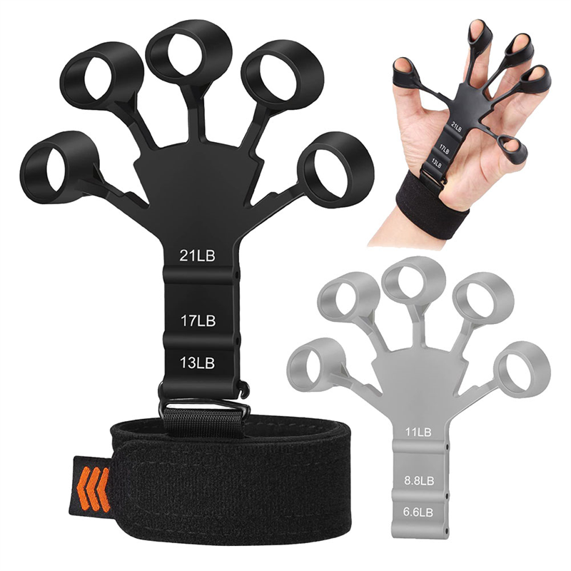 Metal Hook Finger Grip Strengther