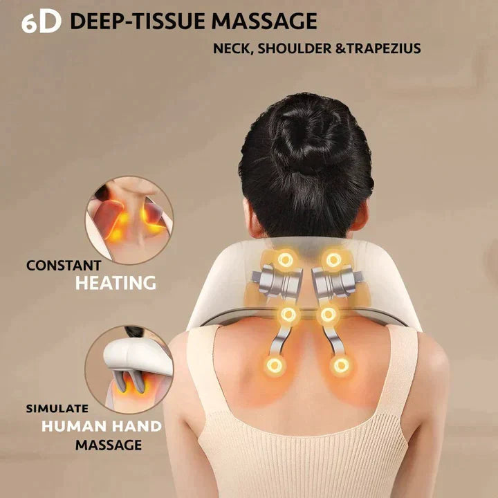 3D Kneading Neck and Shoulder Massager