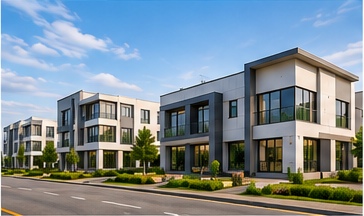 Modern residential house